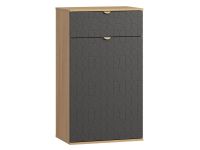 Обувница Монблан 63x110 Ритм Графитовый