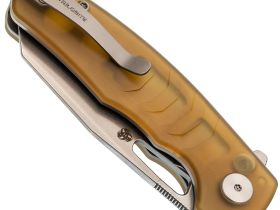 Складной нож Petrified Fish Trilobite, сталь 14C28N, рукоять PEI (Ultem)