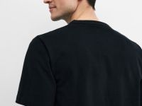 Базовая футболка из хлопка, Черный