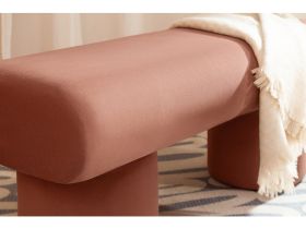 Банкетка Плум Велюр Терракотовый