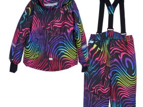 Комплект текстильный с полиуретановым покрытием для девочек: куртка, брюки