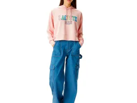 Женская короткая толстовка Lacoste