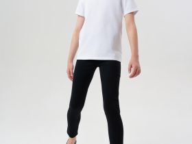 Брюки трикотажные для девочек (легинсы) спортивного назначения