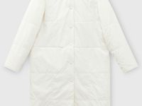 Утепленное пальто с поясом