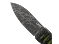 Нож с фиксированным клинком CRKT Akari, сталь 8Cr13MoV, рукоять паракорд
