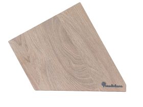 Подставка для ножей магнитная комбинированная Woodinhome KS016SOW, дуб