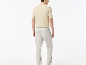 Мужские брюки Lacoste из льна и эластичного хлопка