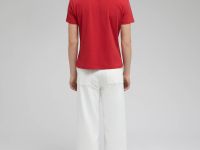 Футболка приталенного кроя из хлопка