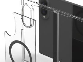 Чехол Araree Duple 360 M для Galaxy Z Fold8 прозрачный+черный
