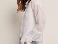 Блузка свободного силуэта