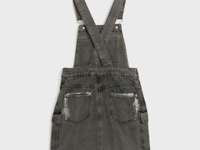 Сарафан текстильный джинсовый для девочек