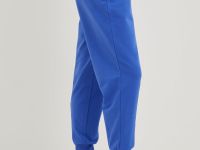 Спортивные брюки зауженного кроя на резинке