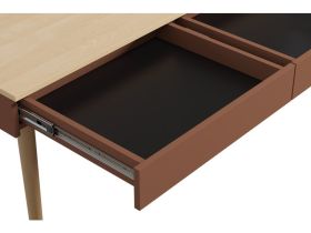 Стол-тумба Элвуд 297x78 Терракотовый