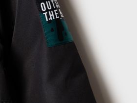 Пальто текстильное с полиуретановым покрытием для мальчиков