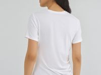 Футболка с драпировкой, Белый