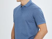 Однотонное поло из хлопка