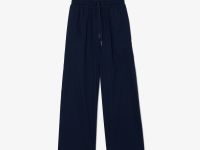 Женские хлопковые брюки Lacoste Loose Fit