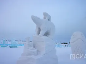 В Якутске наградили победителей и участников конкурса ледовых и снежных скульптур среди детей