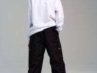 Брюки текстильные с полиуретановым покрытием для мальчиков