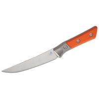 Нож кухонный обвалочный Microtech Kitchen Boning, сталь M390MK, рукоять G10, оранжевый