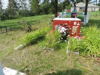 Братская могила партизан, погибших в боях с фашистскими захватчиками