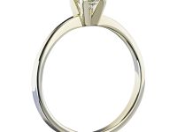 Помолвочное кольцо из желтого золота с бриллиантом э0301кц06121400