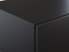 ТВ-тумба подвесная Кимбол 160x20 Черный