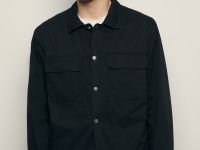 Ветровка из хлопка с нагрудными карманами