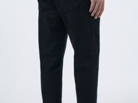 Базовые узкие джинсы, Черный