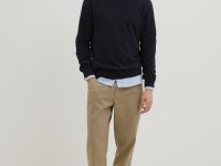 Джемпер свободного силуэта из хлопка