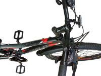 Подростковый велосипед Stels Turbo 410 MD 24, год 2025, цвет Черный-Красный, ростовка 12