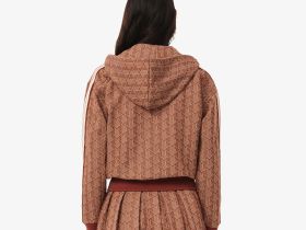 Женская жаккардовая толстовка Lacoste