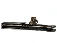 Бусина для темляка "Гном с рюкзаком", латунь