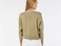 Женский свитер Lacoste свободного кроя на молнии