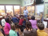 Выставочный зал Кировского городского зоологического музея на ул. Ленина