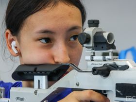 На Играх Манчаары в пулевой стрельбе победила команда Верхневилюйского района