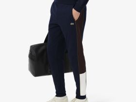 Мужские спортивные брюки Lacoste зауженного кроя