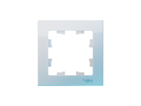 Рамка 1-постовая AtlasDesign Classic, белый