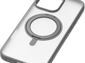 Клип-кейс uBear Clip 360 Mag для Apple iPhone 16 Pro Max Серый