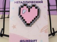 Значок "Pink Heart"