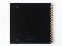 Скетчбук для акварели Малевичъ "Black wood" Torchon 21х21 см, 25 л, 250 г