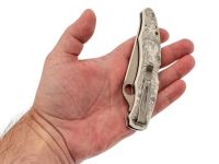 Складной нож Steelclaw Коп 1, сталь VG-10, рукоять G10, белый