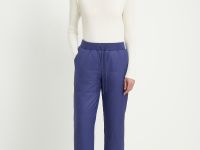 Утепленные брюки с эластичным низом