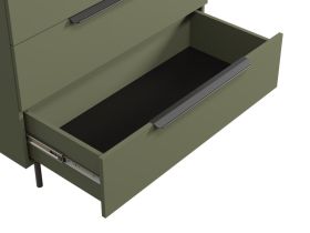 Комод Квелен 96x89 Оливковый