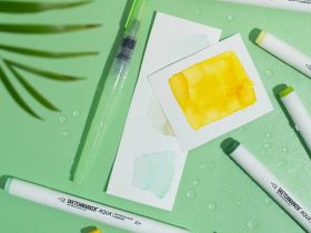 Кисть с резервуаром для воды SKETCHMARKER средняя