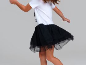 Платье трикотажное для девочек