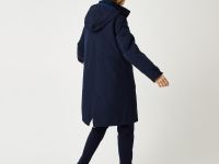 Женская парка Lacoste с утеплённой подкладкой