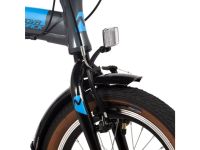 Складной велосипед Novatrack Town 16, год 2024, цвет Красный