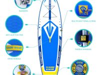 Надувная доска для SUP-бординга FUNWATER EMBLEM 10.6