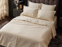 Постельное белье Ecru, страйп-сатин 40156